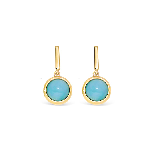 AQUA DROP EARRINGS