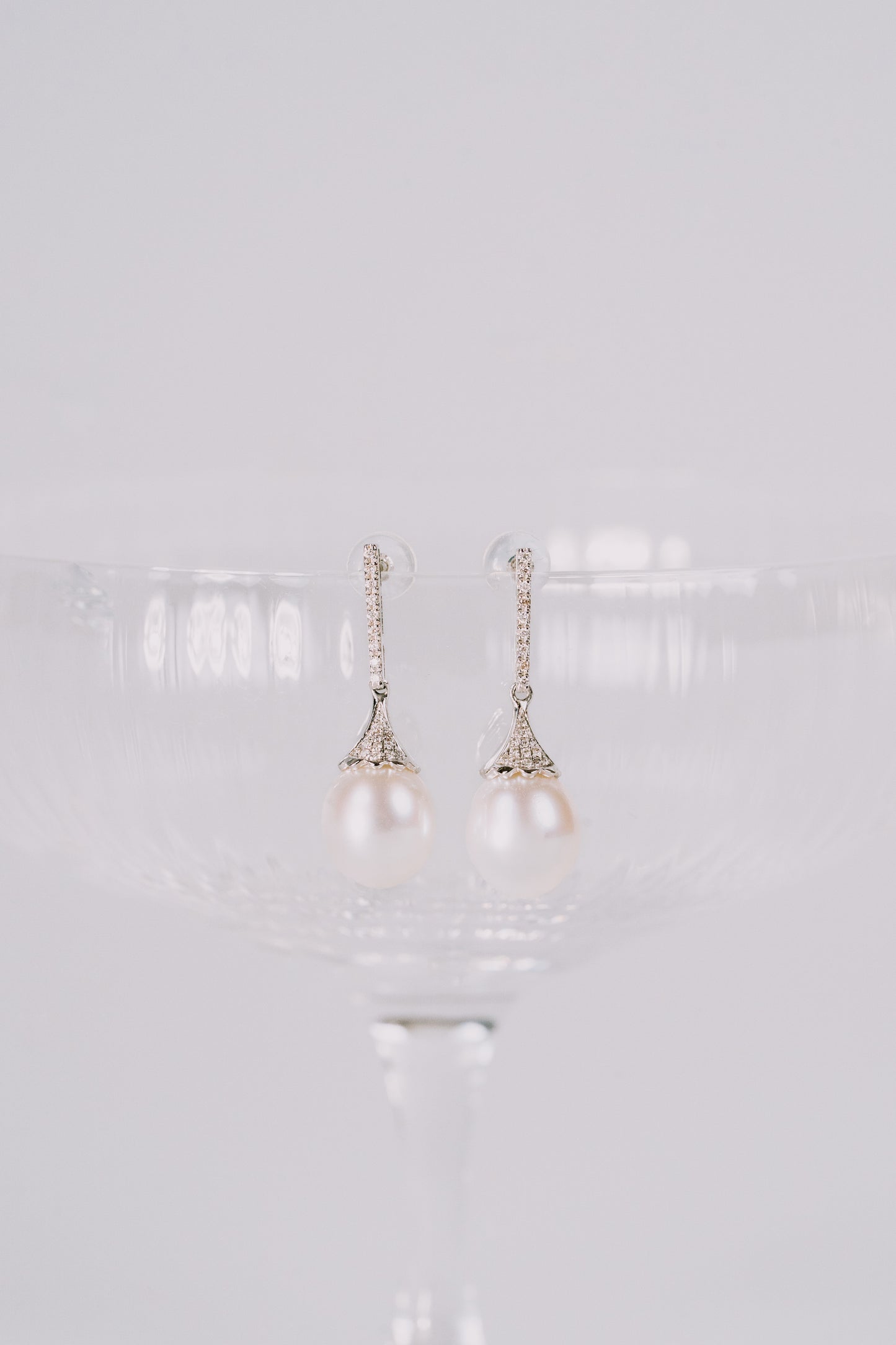 South Sea Pearl Diamond Earrings