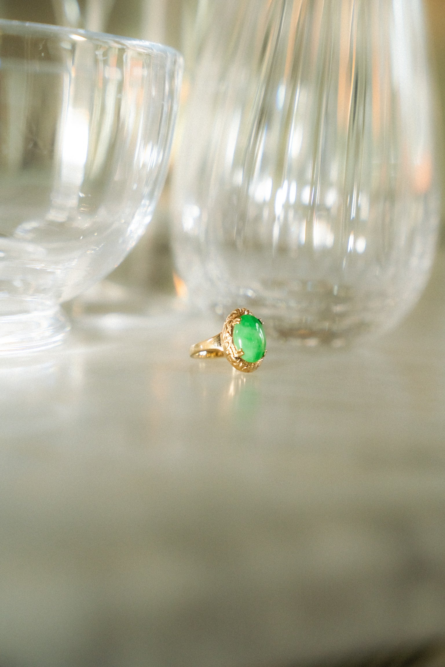 SAVANNAH JADE RING