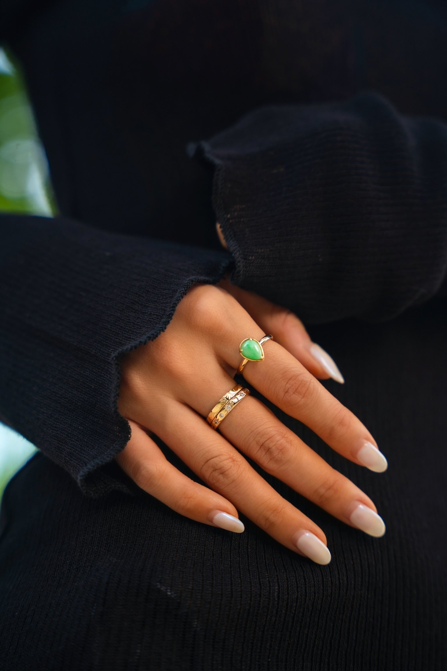 GIA JADE RING