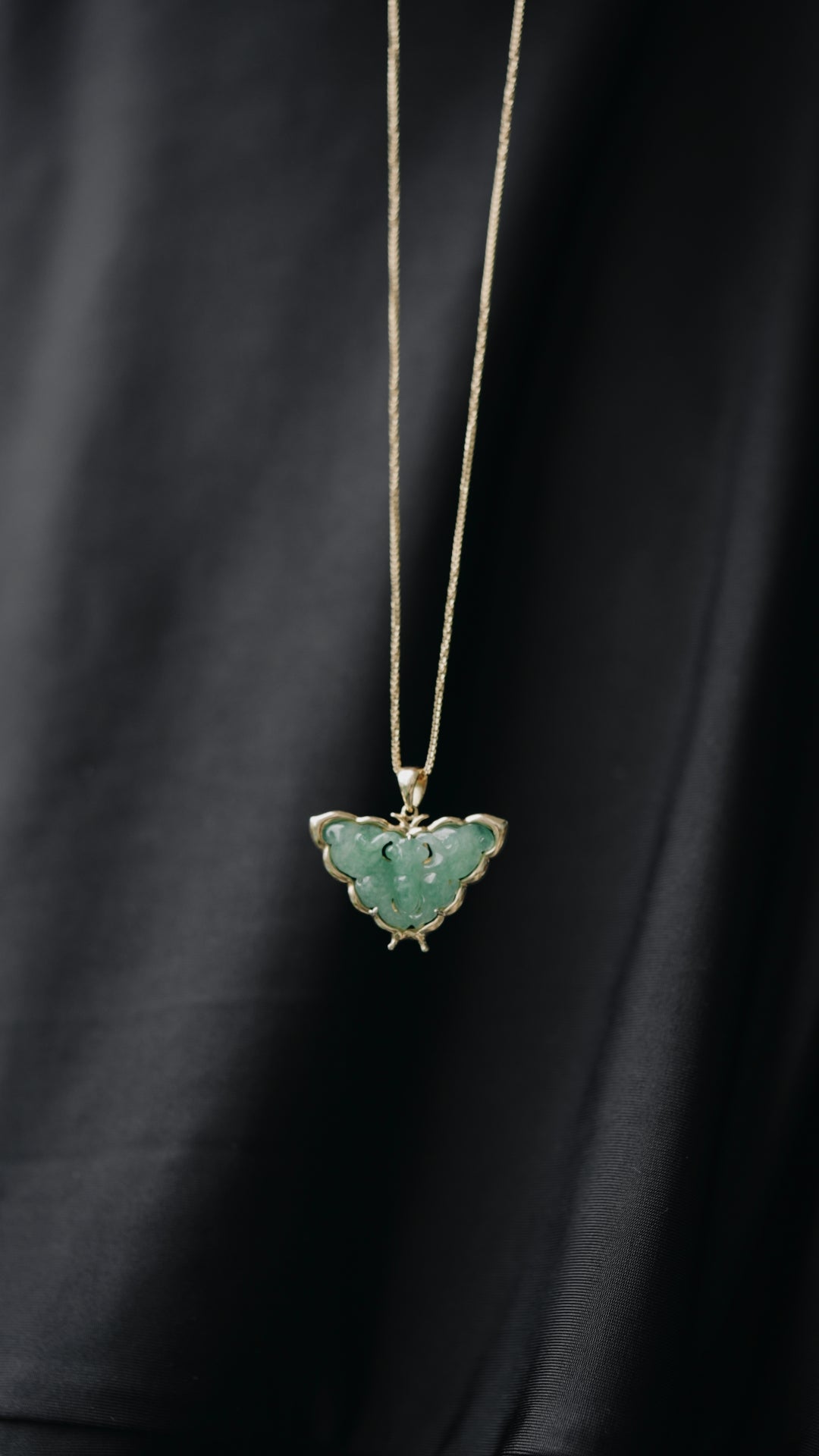 Butterfly Jade Necklace